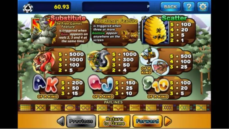 Scoop up Bonuses in Bonus Bears!