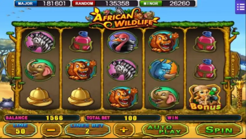 Win Big with African Wildlife Casino!