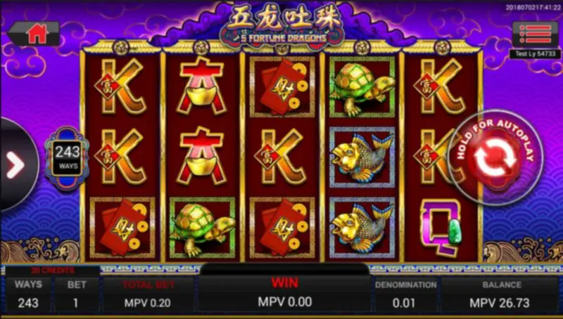 Unlock Jackpots of Fortune with 5 Fortune Dragons!