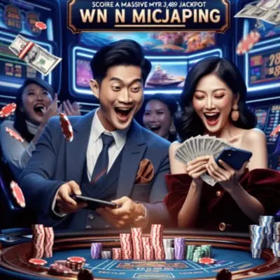 Bank transfer proof of MYR 300 win from Mega888 jackpot