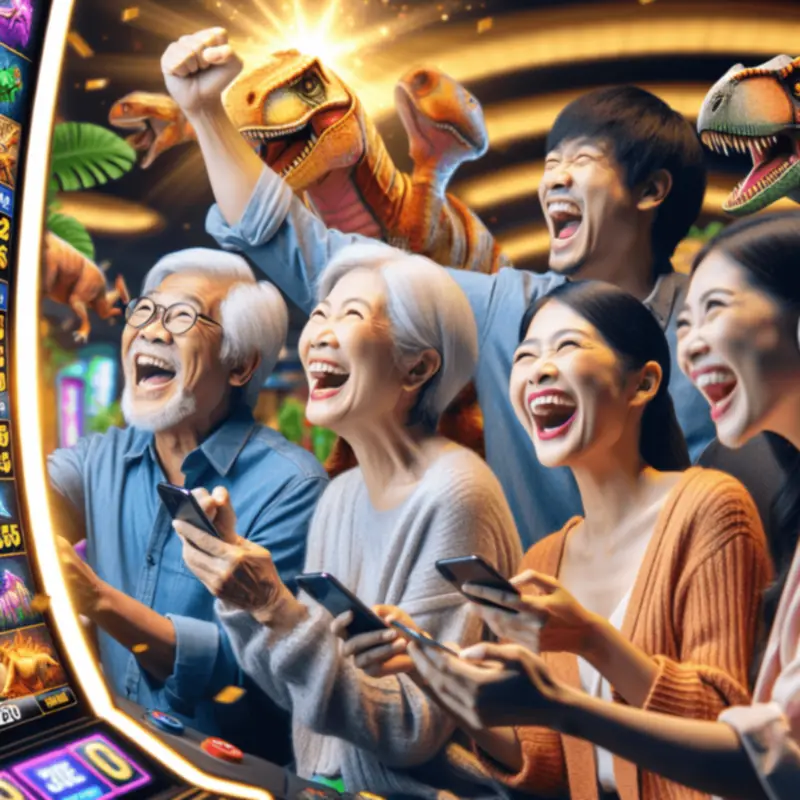 Unlock MYR 1,225 Jackpot on Pussy888’s T-Rex Slot: Win Big with Fortune Four!