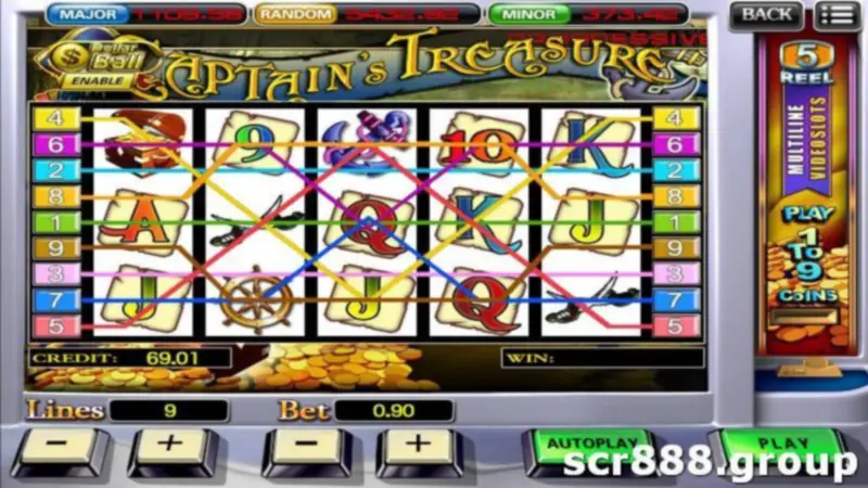 Treasure Awaits: Experience Captain's Slot with SCR888/918Kiss