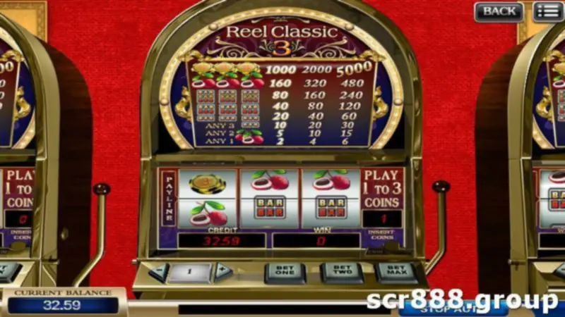 Play SCR888's (918 Kiss) Real Classic Slot Machine Now!
