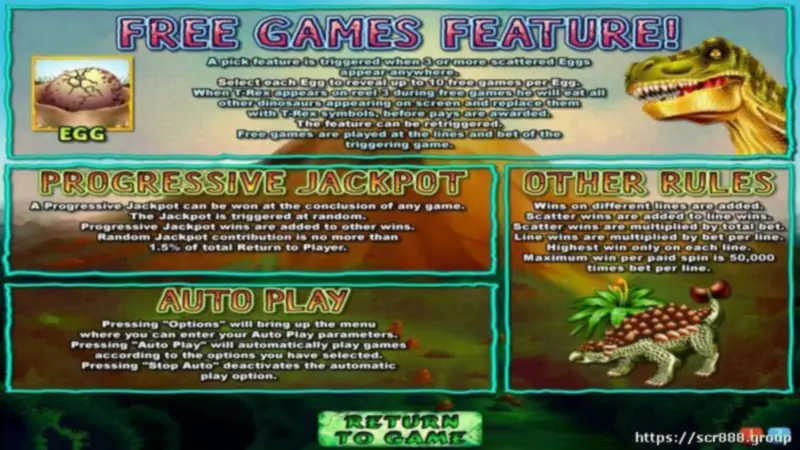 Unearth Hidden Riches in T-REX Slot